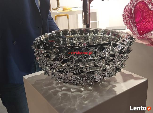 Luksusowa Oryginalna Ekskluzywna Umywalka Murano z Wenecji