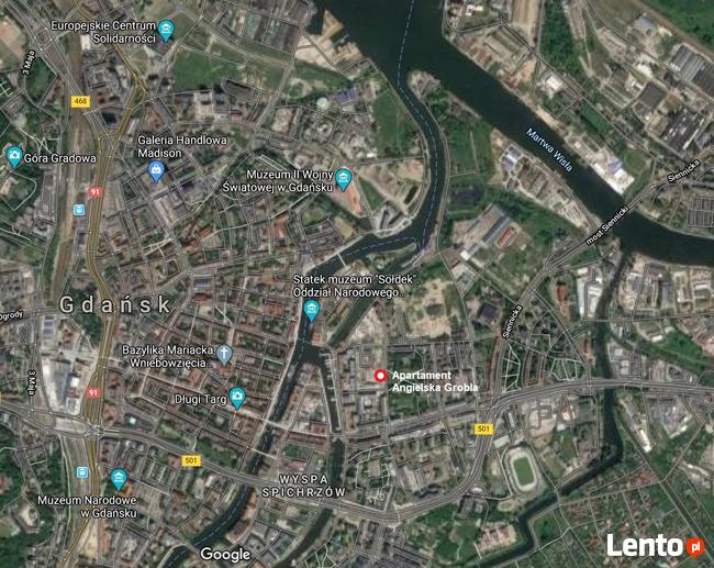 APARTAMENT GDAŃSK STARE MIASTO STARÓWKA ŚRÓDMIEŚCIE PARKING