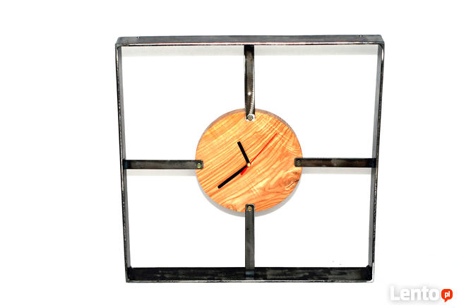 Zegar Industrialny - Square