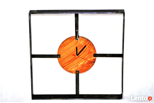 Zegar Industrialny - Square