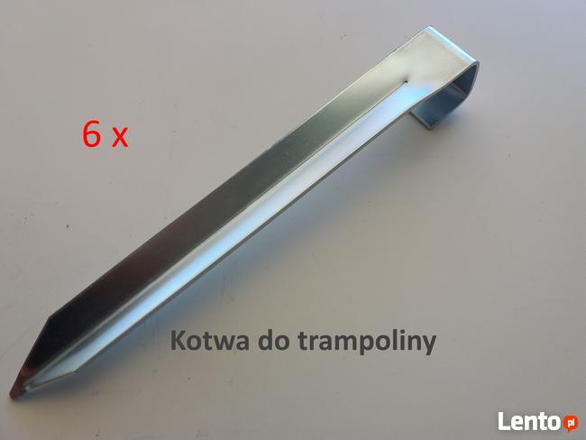 Kotwy do trampoliny 6 sztuk - Kotwa haki mocowanie