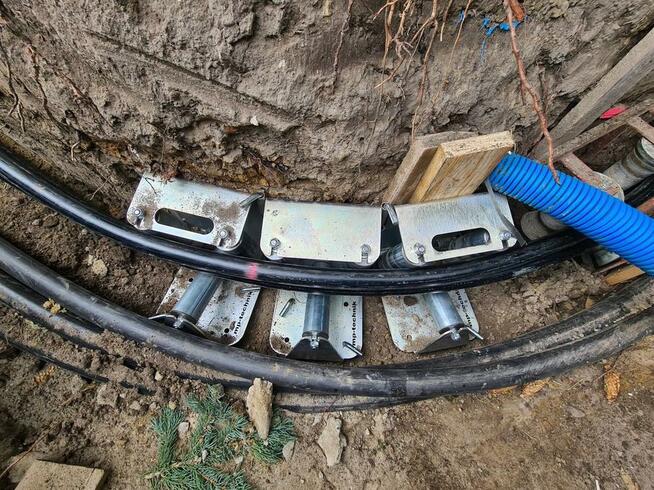 Rolka kablowa kątowa do kabli, rolki kablowe, narożne NEW