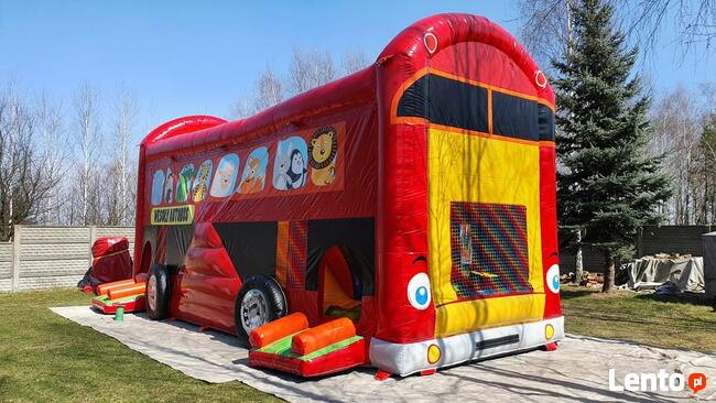 dmuchańce, zjeżdżalnia