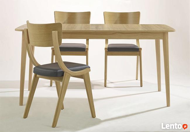 Designerskie krzesła dębowe BENT - Skoczek z Radomska