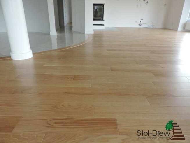 DESKA PODŁOGOWA Dąb Jesion - Producent - Montaż - JASŁO