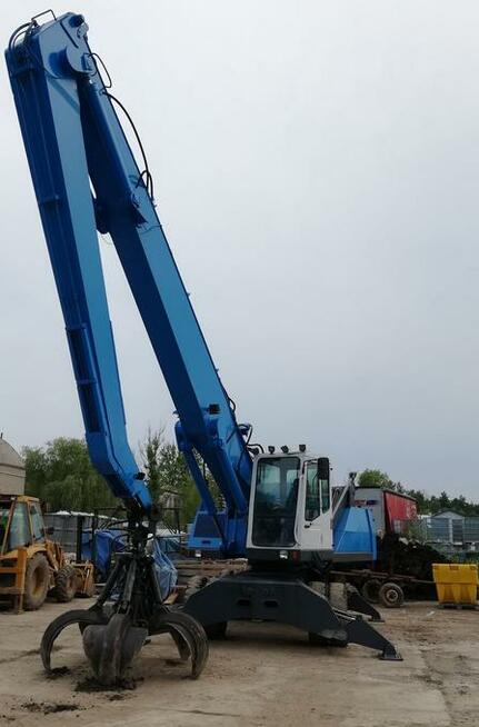 Wynajem koparki kołowej, przeładunkowej Fuchs MHL 350