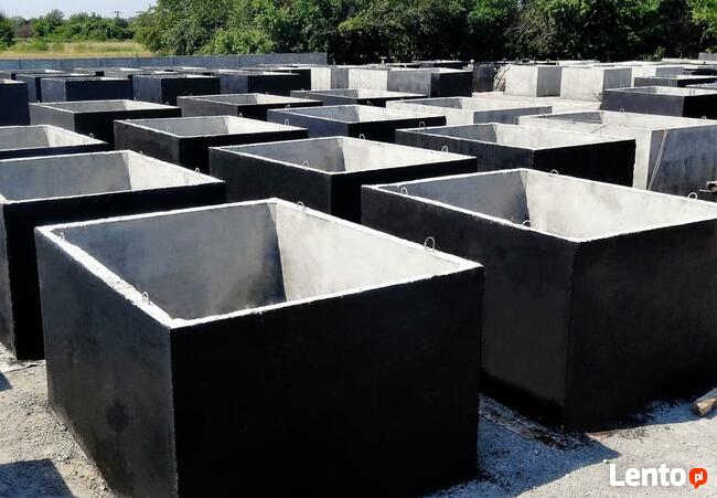 szamba betonowe szambo na ścieki, deszczówkę