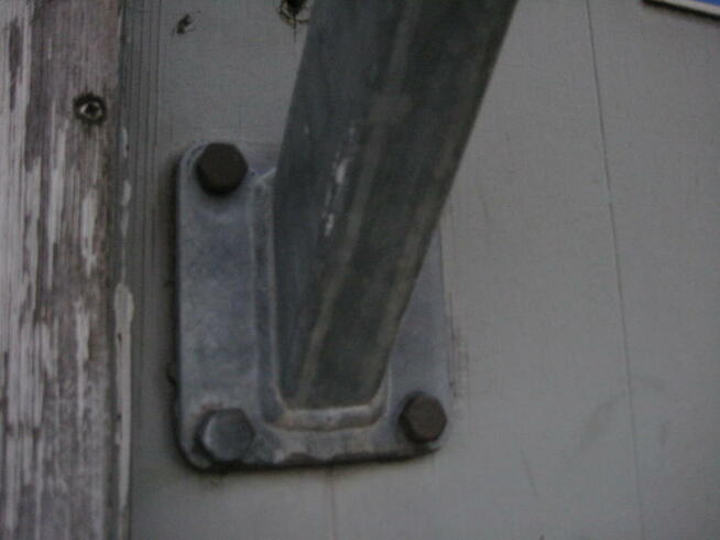 Daszek, konstrukcja, okap, wiata 4 sztuki - cena 350,00 PLN