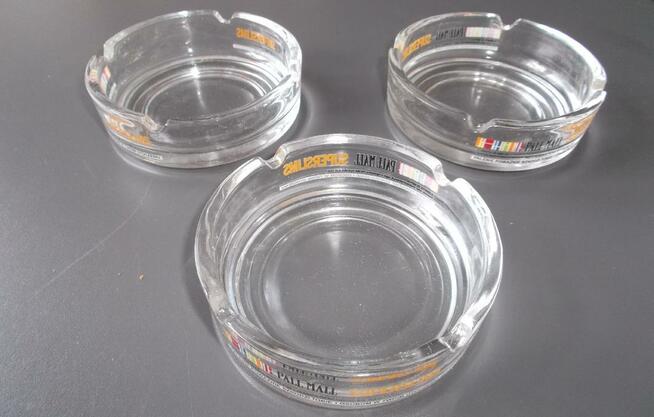 Popielniczki Pall Mall Superslims Popielniczka Okrągła Szkło