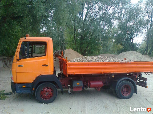 Piasek kopalniany i wiślany z transportem Warszawa i okolic