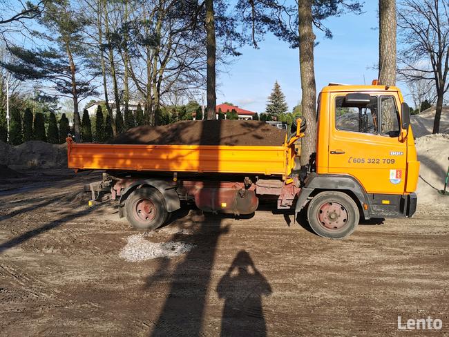 Ziemia ogrodowa przesiewana z transportem Warszawa/Otwock