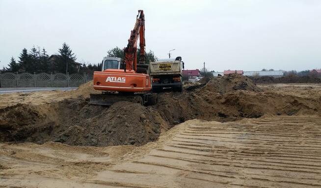 Prace ziemne, wykopy, wyrywanie karp, rozbiórki, niwelacje