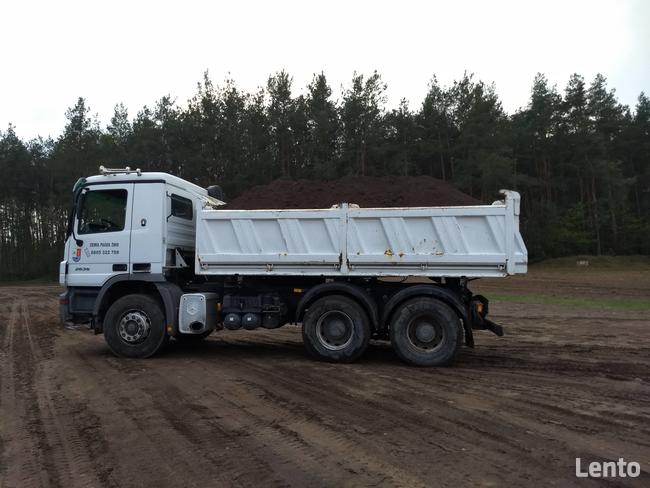 Ziemia ogrodowa przesiewana z transportem Warszawa/Otwock