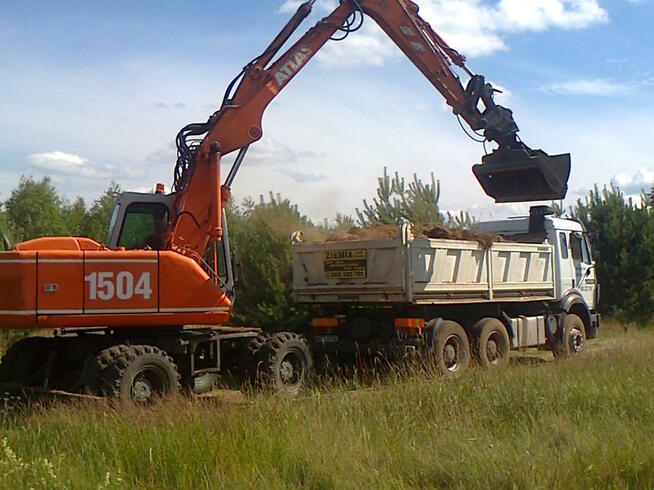 Ziemia ogrodowa przesiewana z transportem Warszawa/Otwock