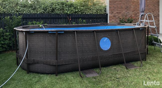 Basen stelażowy OWALNY stelażowy Bestway 427x250x100 OKNA Te