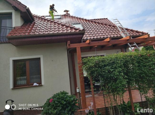 Czyszczenie kostki, elewacji, dachów, paneli fotowoltaicznyc