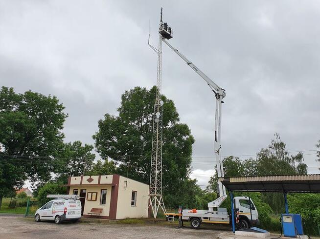 Wynajem zwyżek podnośników koszowych do 46m dźwig 100t