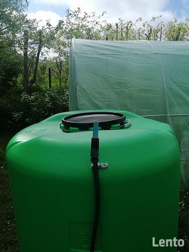 Zbiornik na wodę deszczówkę 1000l zbiornik naziemny