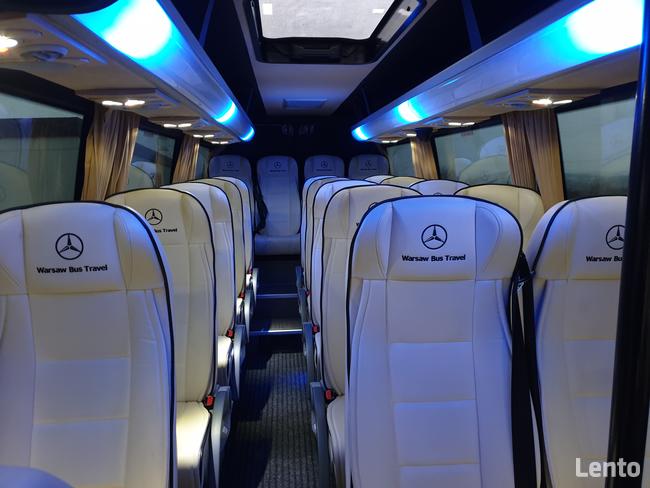 Wynajem busa Jaworzno przewóz osób Tychy busy Katowice