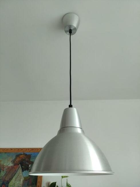 2 Lampy aluminiowe IKEA FOTO 25 cm