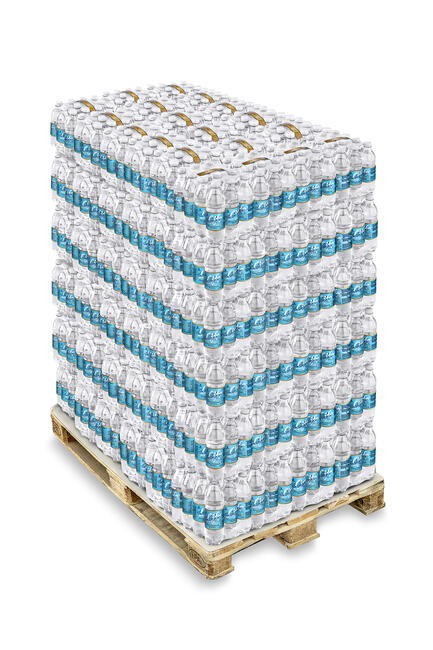 Woda mineralna 0,5 l. na paletach dla firm i biznesu