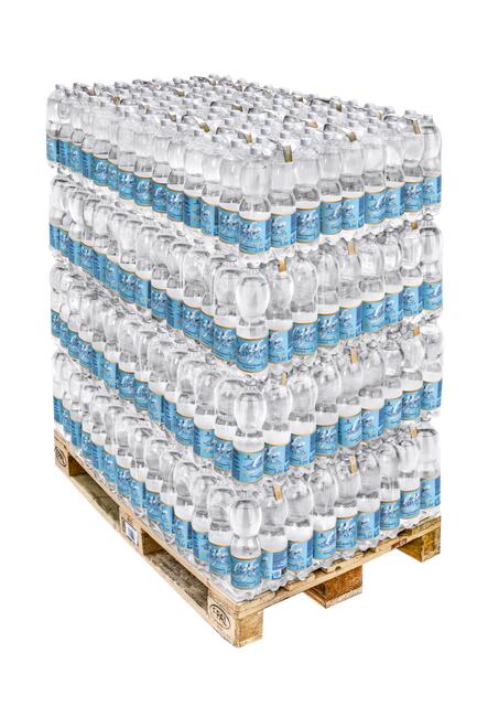 Woda mineralna 1,5 l. na paletach dla firm i biznesu