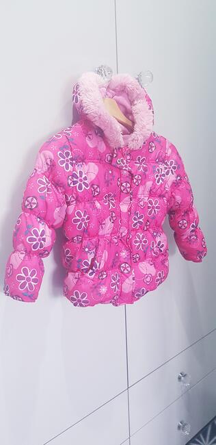 Dziecięca kurteczka na polarku