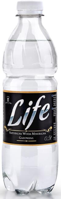 Woda mineralna 0,5 l. na paletach dla firm i biznesu