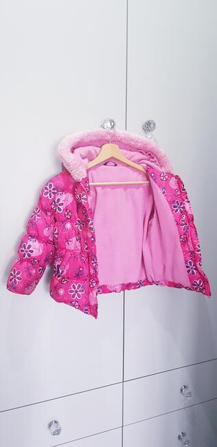 Dziecięca kurteczka na polarku