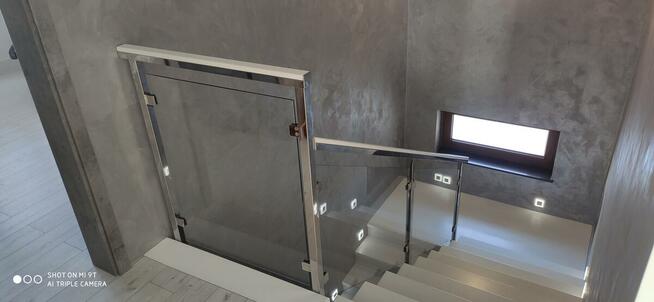 Balustrady ze stali nierdzewnej, szklane, balkony, schody