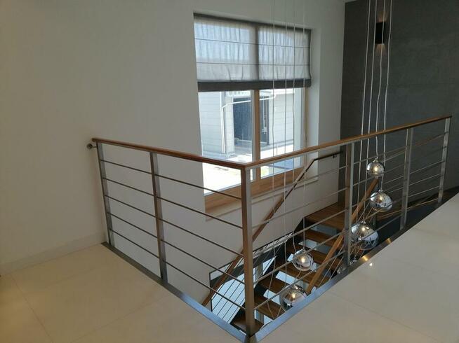 Balustrady ze stali nierdzewnej, szklane, balkony, schody