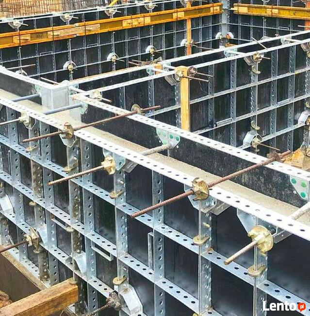 Szalunki ścienne stropowe fundamentowe słupowe - wynajem