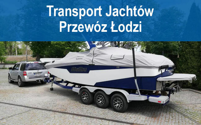 Transport jachtów oraz przewóz Łodzi motorowych na lawecie