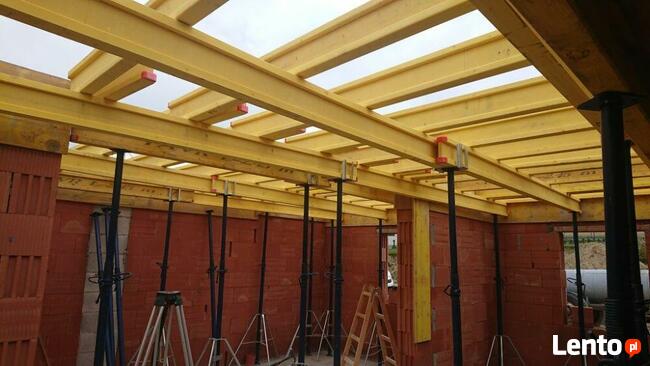 Szalunki ścienne stropowe fundamentowe słupowe - wynajem