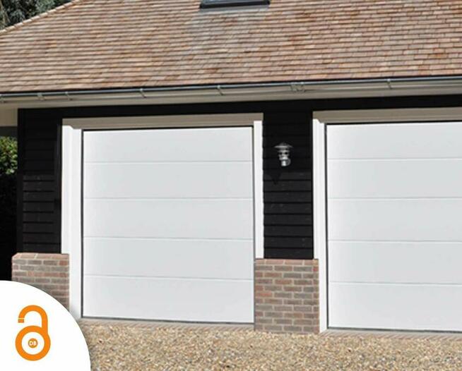 Brama garażowa segmentowa z napędem - DOSTAWA 0 zł!