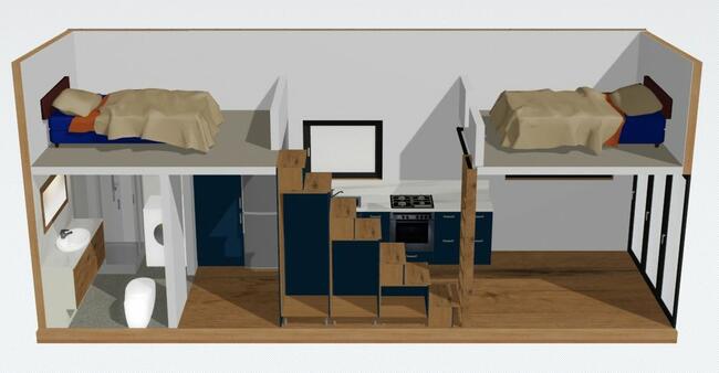 Domek mobilny / Dom na kołach / Tiny House / Na zamówienie.