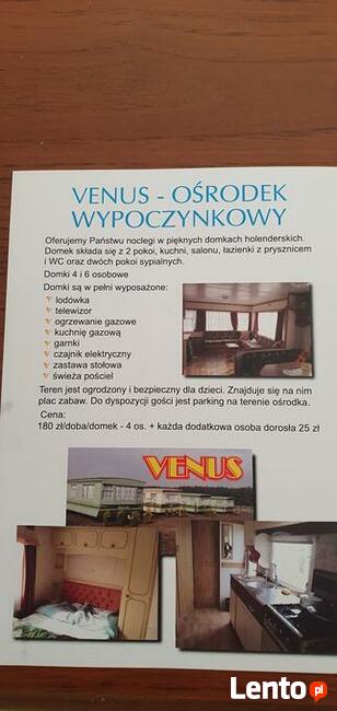 Domki holenderskie Venus do wynajecia