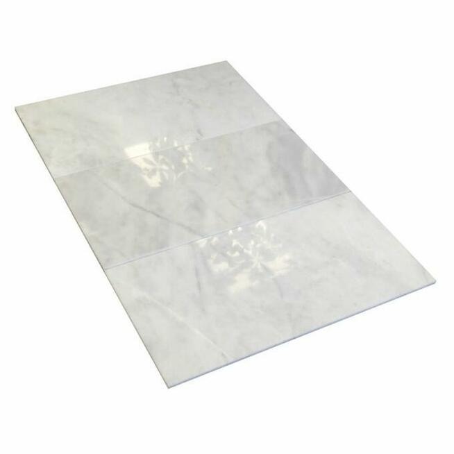 Płytki Marmur Carrara polerowane 61x61x1,2 cm