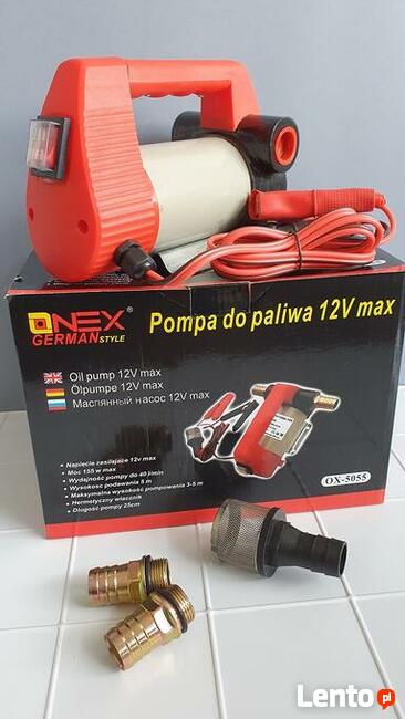 Nowa Pompa Elektryczna Paliwa 12V *F-VAT