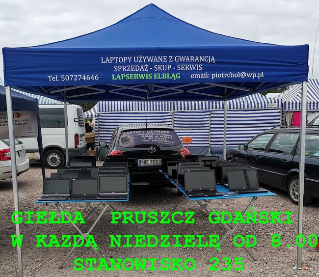 Laptopy używane - Skup - Sprzedaż - Serwis - Elbląg