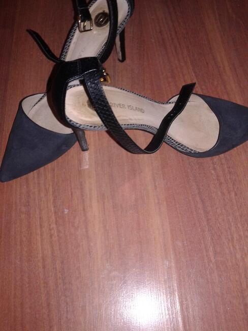 Buty szpilka damskie w kolorze braz rozm.38