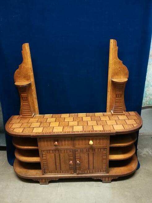 Stara toaletka szawka PRL design loft