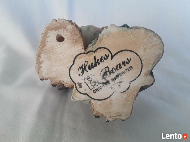 Miś misia ogrodniczka kwiat łopatka