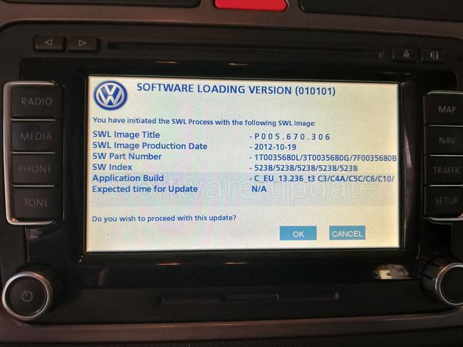 VW Skoda nawigacja RNS510