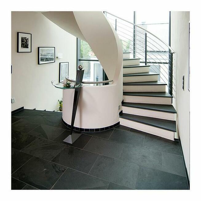 Płytki Łupek Panther Black naturalny 80x40x1,2 cm