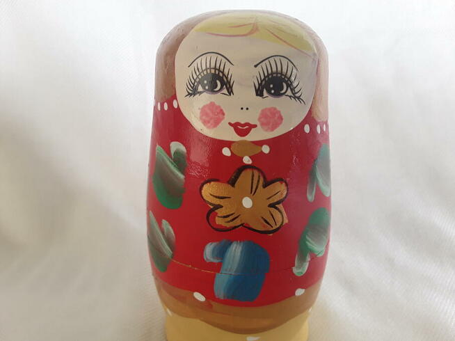 Figurka matrioszka baba w babie 5 części