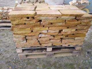 Kamień na ścieżki ścieżkowy cięty ogrodowy na schody