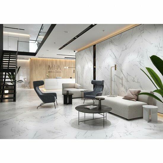 OPOCZNO Calacatta Marble White Matt 119,8x239,8