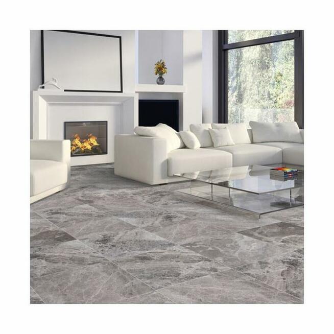 Płytka marmurowa Atlantic Grey szlifowany 61x40,6