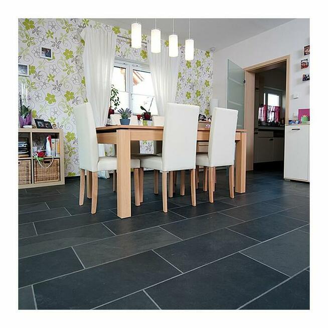 Płytki Łupek Panther Black naturalny 80x40x1,2 cm